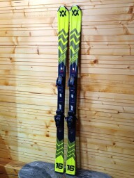 LYŽE VOLKL RACETIGER JR YELLOW 150CM --MODEL 2025--